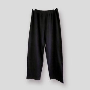 ERIKA COLLECTION, WOMENS CASUAL PANTS IN NAVY BLUE COLOR. STRAIGHT LEG. SIZE L.